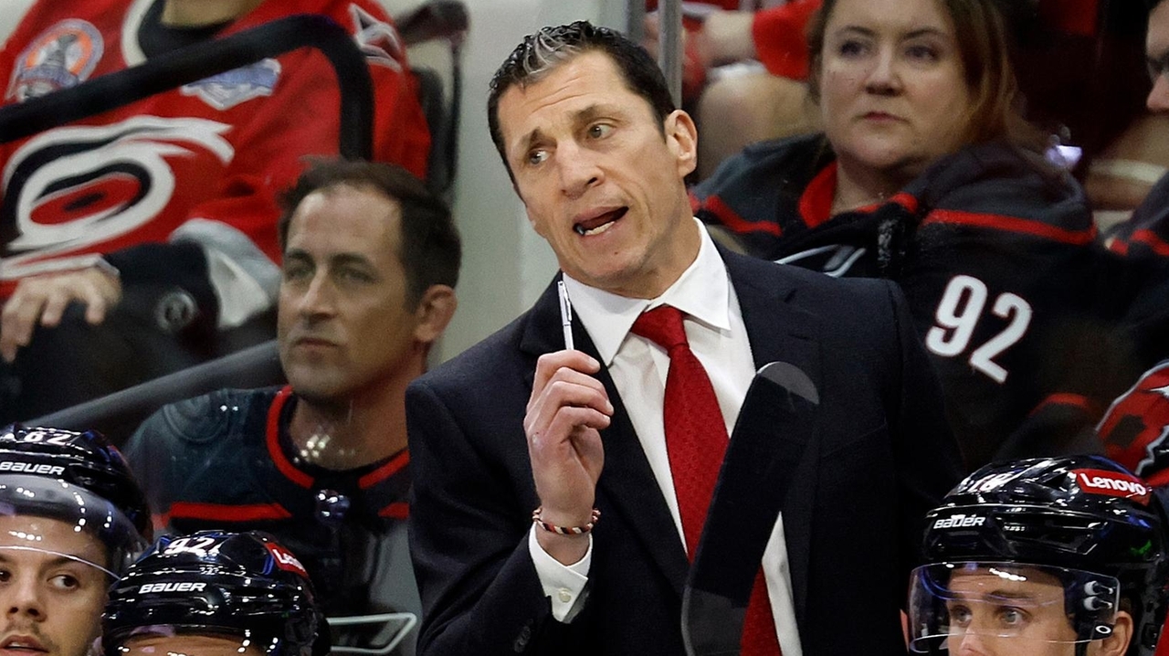 With Rangers-Hurricanes series shifting sites, Carolina coach Rod Brind ...