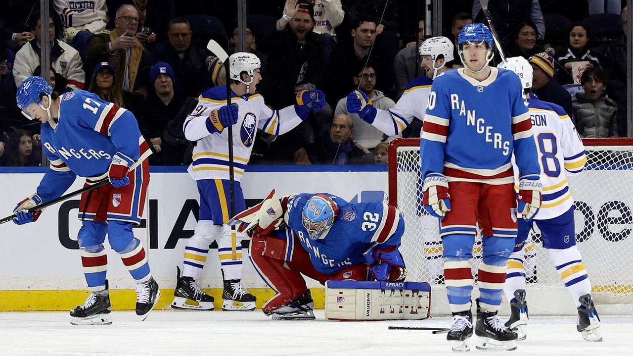 Rangers' home woes continue in loss to Sabres - Newsday