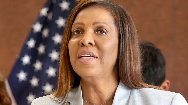 New York Attorney General Letitia James.