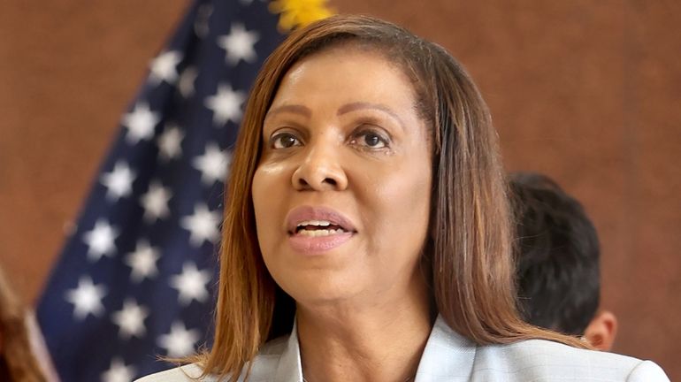 New York Attorney General Letitia James.