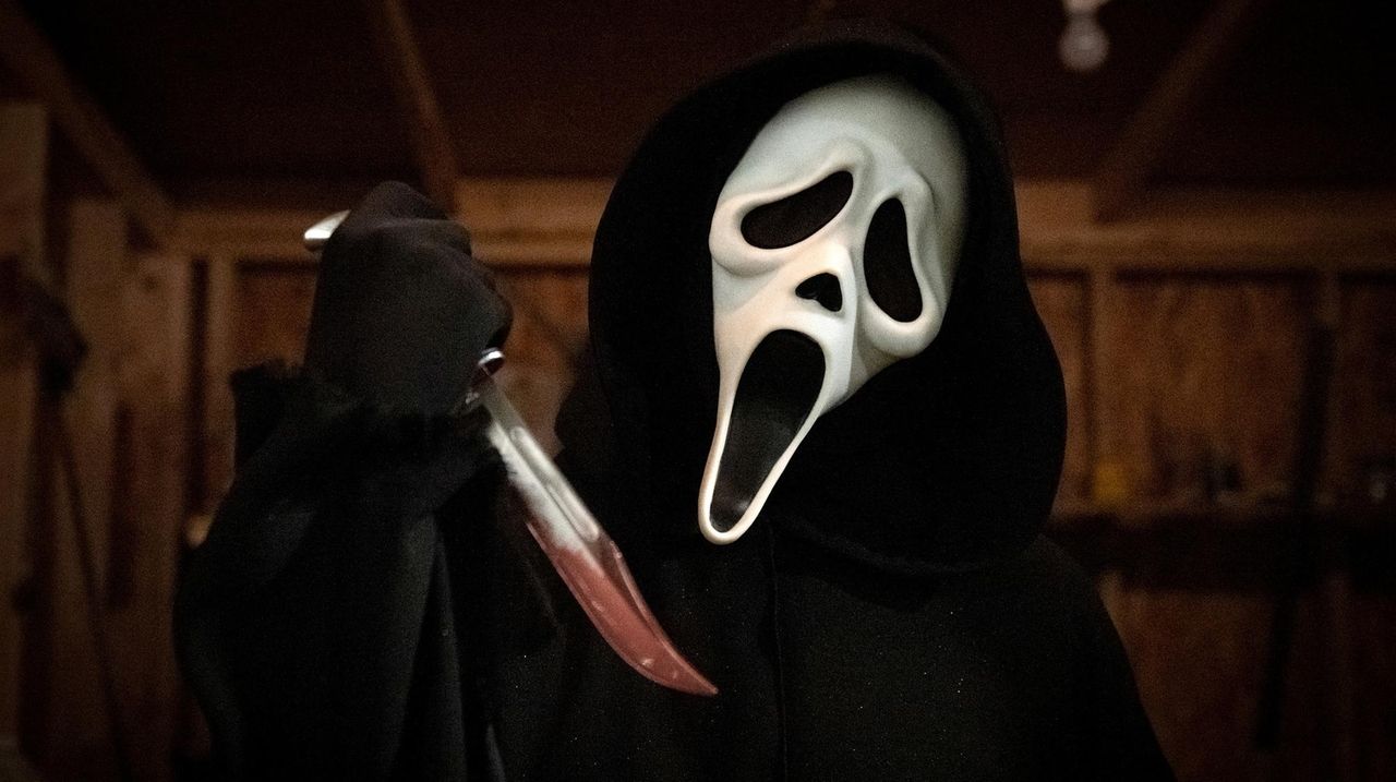 Stoned Scary Movie Ghost Face Mask Halloween Movie Scream Spoof Mask