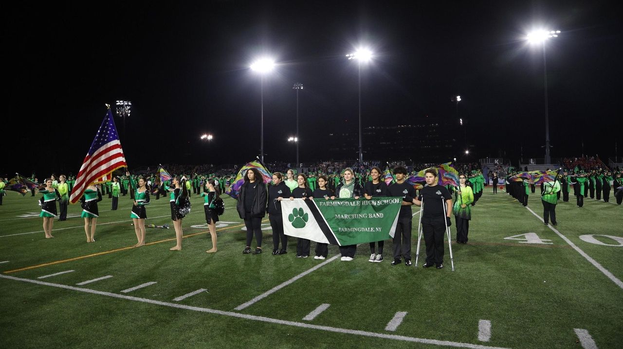 Farmingdale pride on parade at Newsday Marching Band Festival Newsday