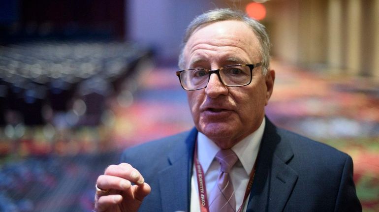 New York State Sen. John DeFrancisco at a gathering of...