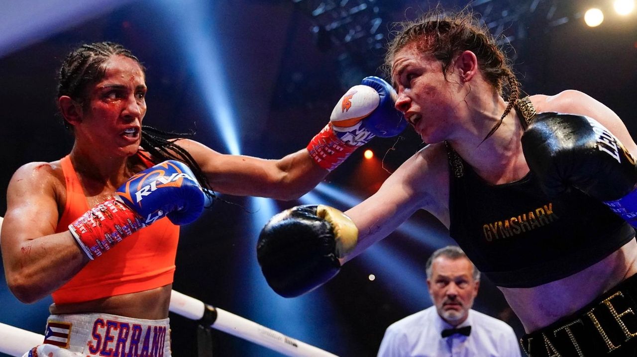 Katie Taylor wins a split decision over Amanda Serrano in historic bout at MSG