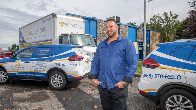 Robert Esposito, founder of Relocator Service Inc. in Hauppauge, launched...