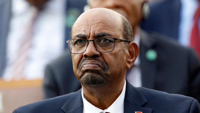 Sudan's President Omar al-Bashir attends a ceremony for Turkey's President...