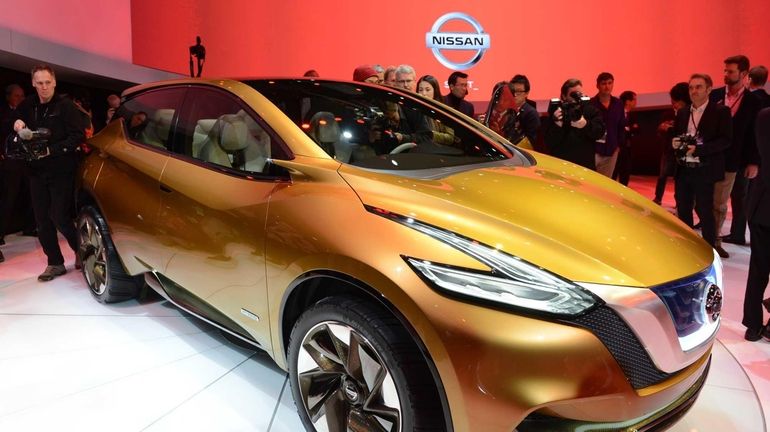 Nissan Resonance concept crossover is introduced at the 2013 North...