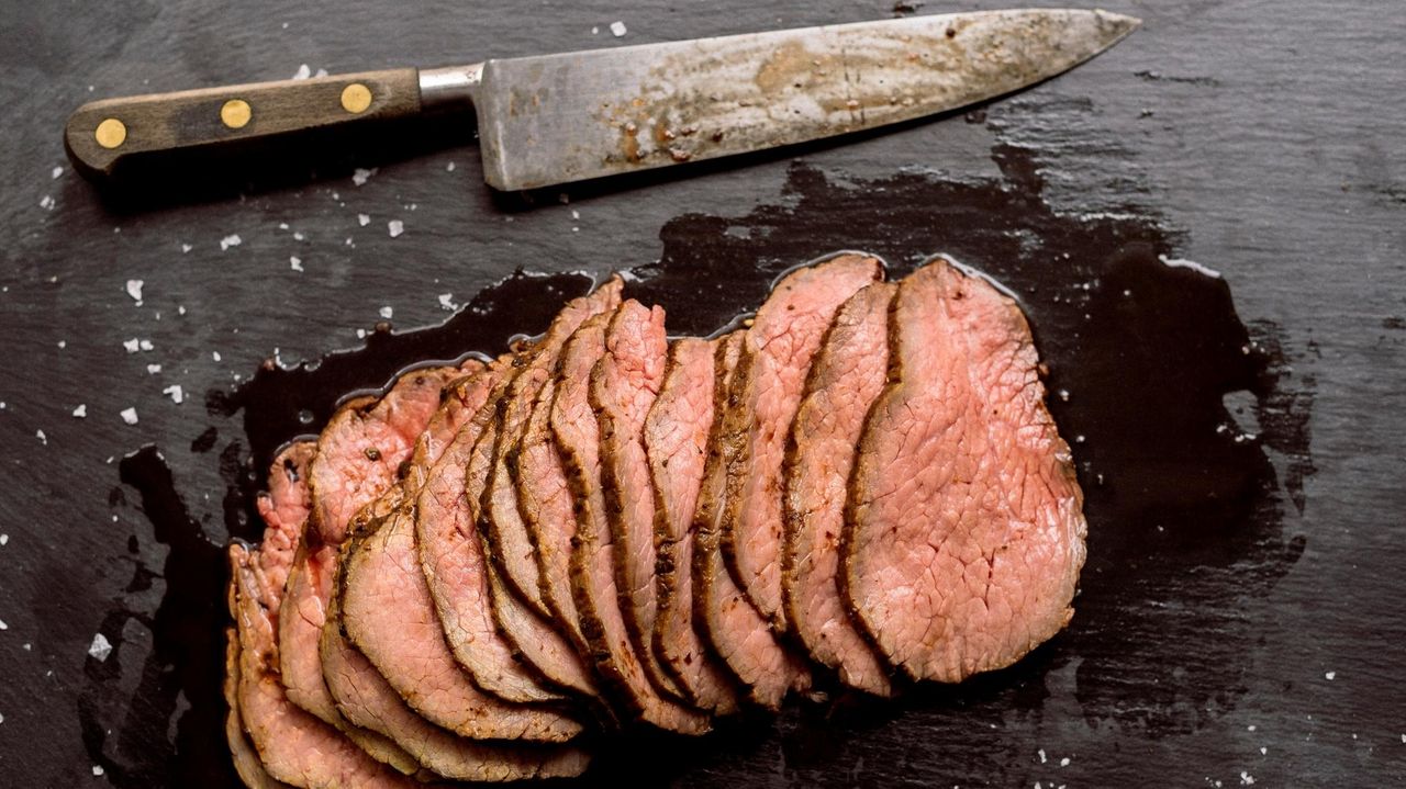 Feed holiday crowds with affordable, marinated eye round or a side of