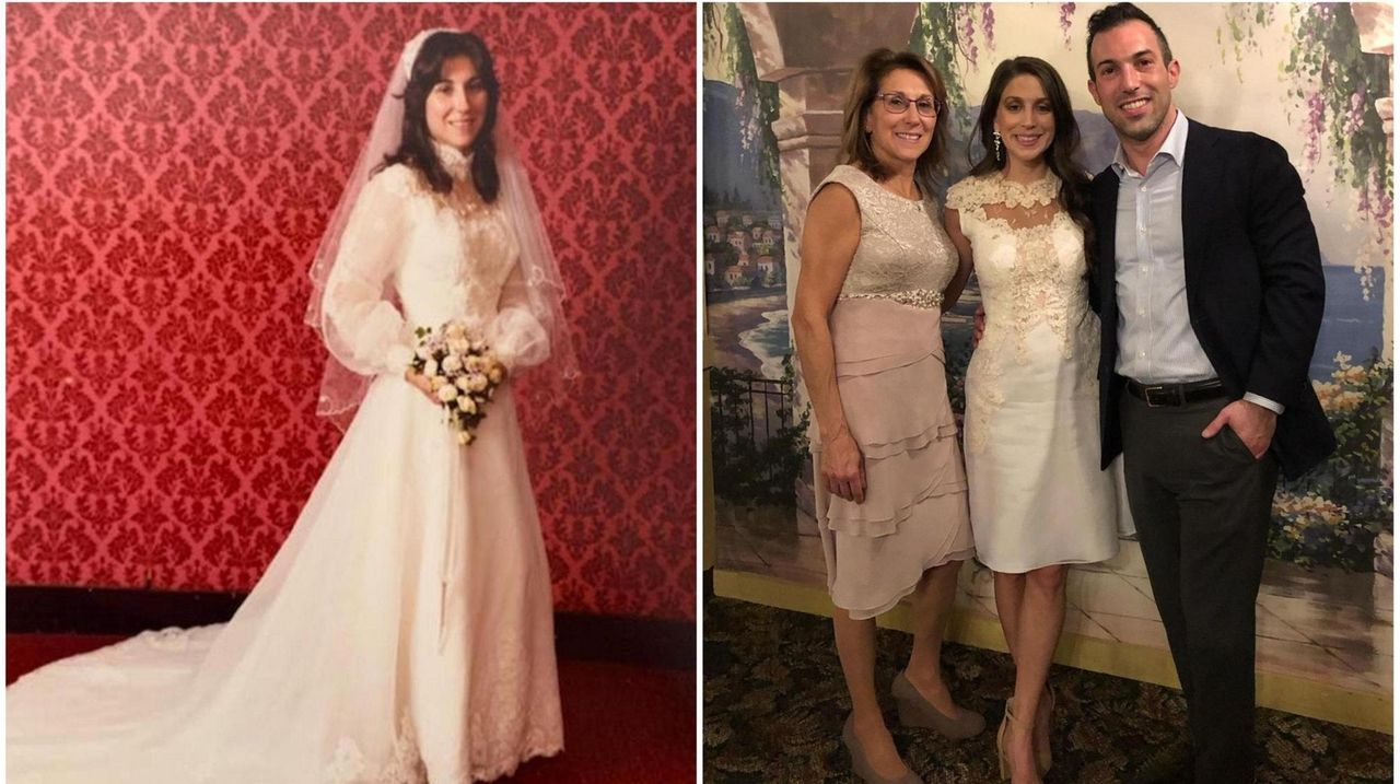 Here comes mom's wedding dress: Ways Long Islanders have repurposed the gown  - Newsday