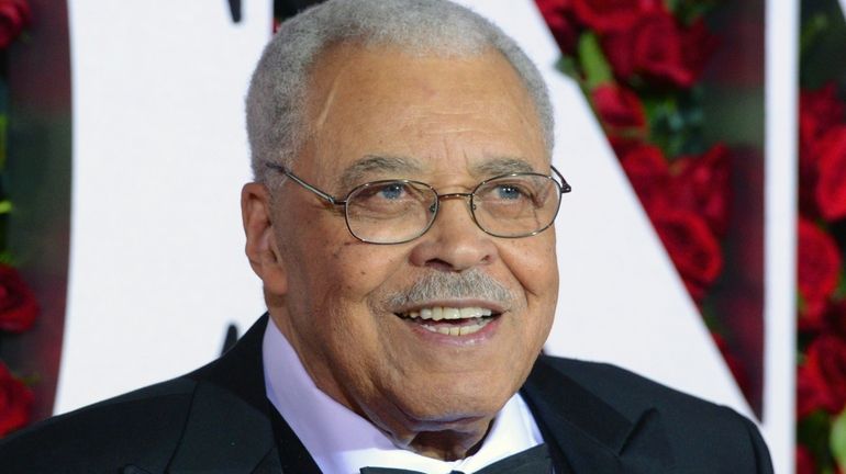 James Earl Jones arrives at the Tony Awards on June...