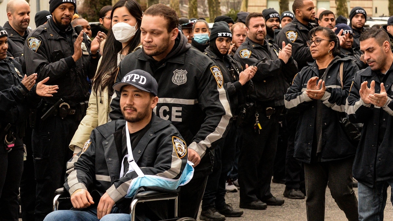 NYPD officer released from hospital after being shot in arm in the ...