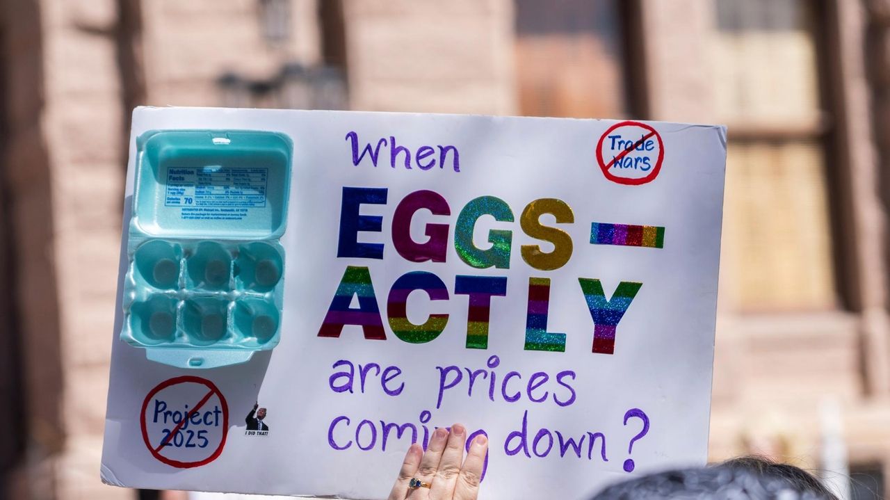 Why should America worry about Trump? Try the price of eggs, say some Democrats