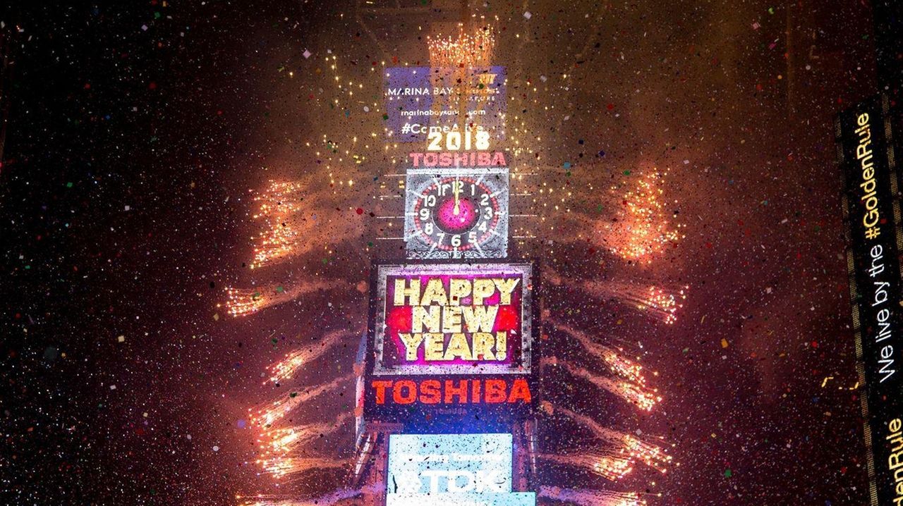 New Year's Eve Times Square ball drop See photos Newsday