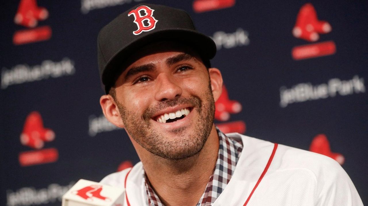 Back at the All-Star Game, Red Sox slugger J.D. Martinez says he's  fulfilling his contract to the end - The Boston Globe