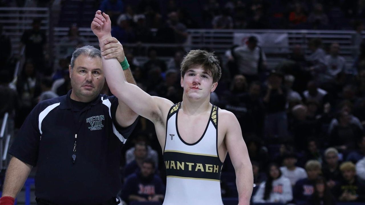 Wantagh twins Joe and Anthony Clem win Nassau wrestling titles - Newsday