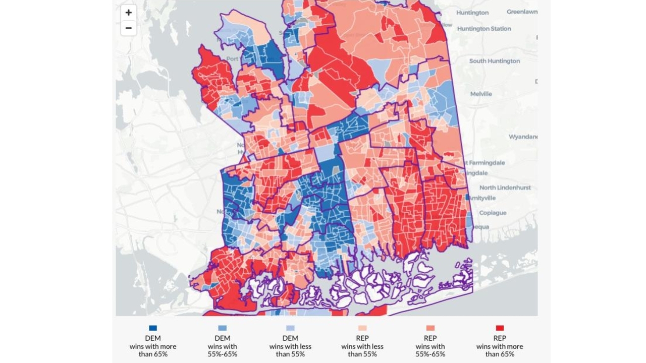 How Long Island voted: Interactive 2025 election maps - Newsday