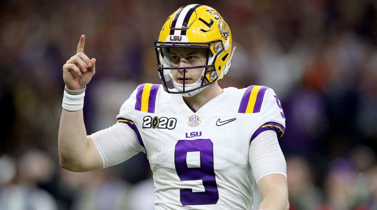 LSU, Joe Burrow beat Clemson to win the College Football Playoff