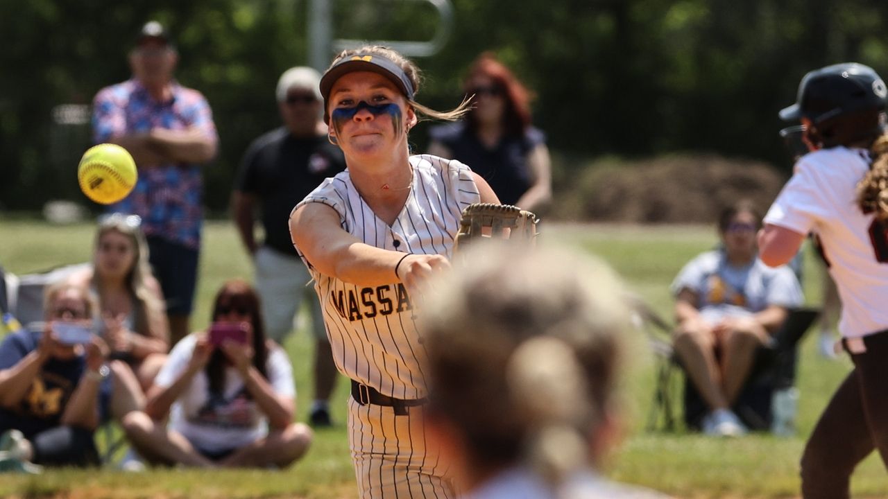Nassau Class AA softball final MassapequaSyosset photos Newsday
