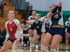 Britt propels South Side girls volleyball to another county title