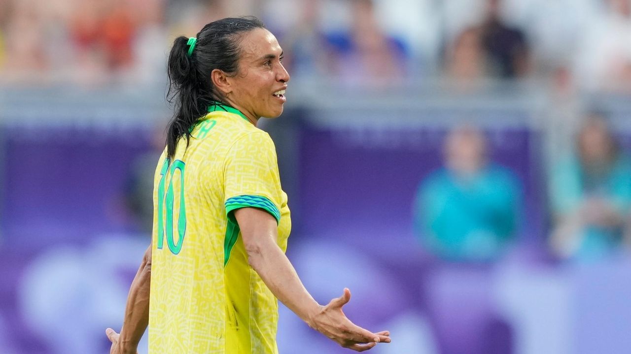 Brazil great Marta loses her appeal against a 2game ban and cannot