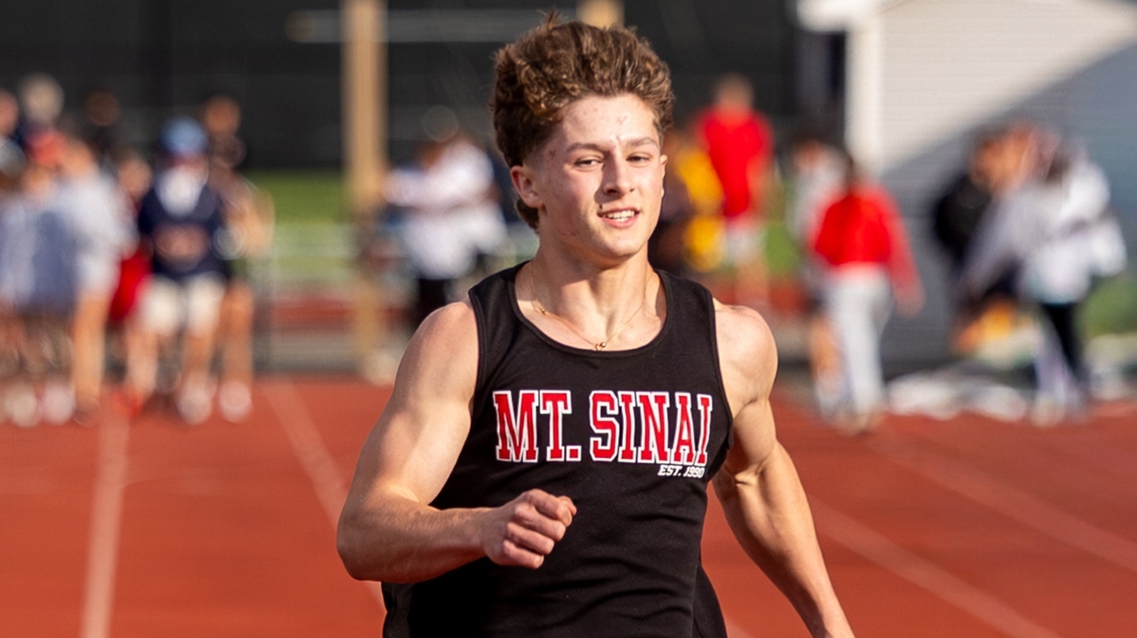 Nicholas Vaccaro wins four events, fuels Mount Sinai's fifth straight team title at Suffolk Class D track and field championships