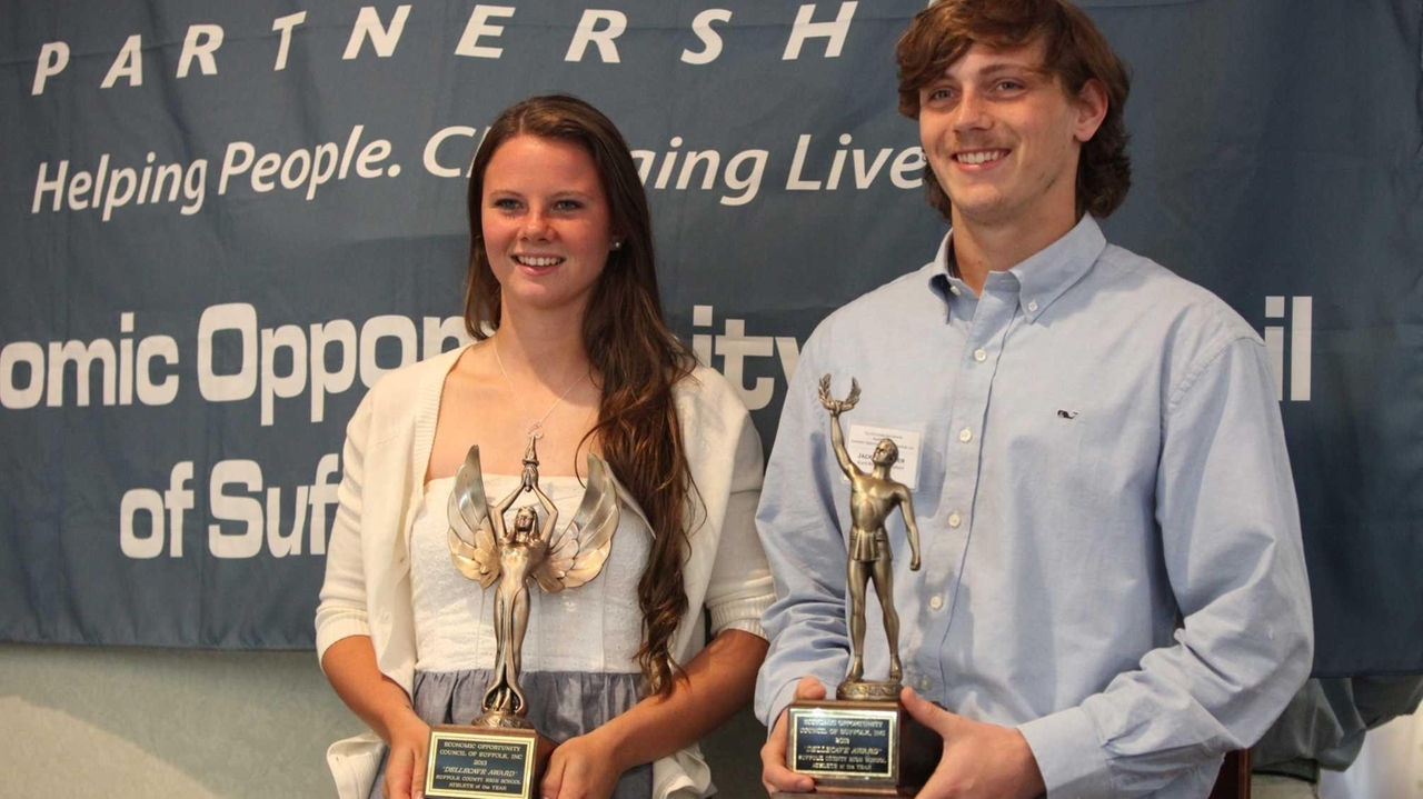 Bay Shore's Courtney Syrett and Ward Melville's Jack Bruckner honored ...