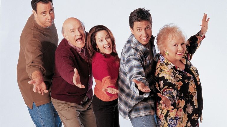 Cast of CBS' "Everybody Loves Raymond" (left-to-right): Brad Garrett, Peter...