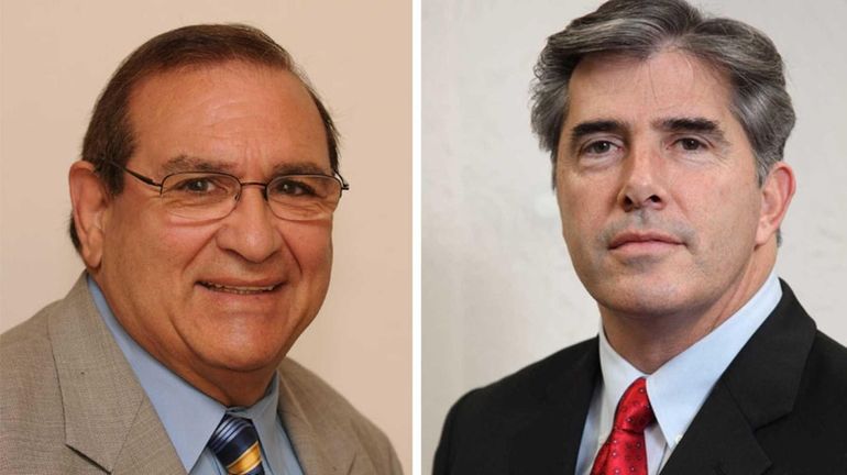 Huntington Supervisor Frank Petrone will face Councilman Gene Cook in...