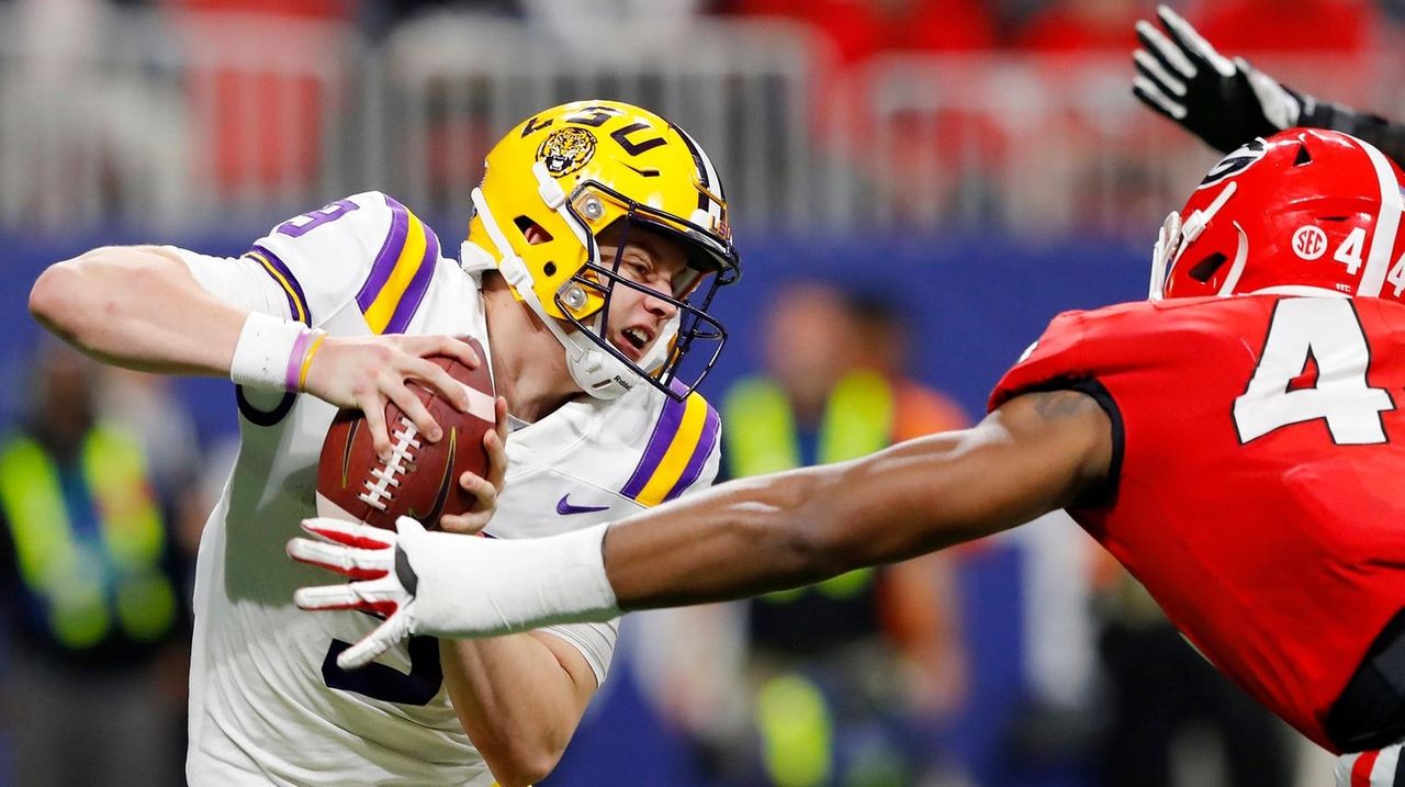 LSU QB Joe Burrow No. 1 pick in 2020 NFL Draft