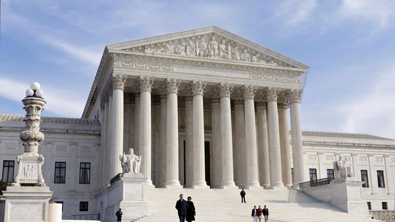 In this Jan. 25, 2012 file photo, the Supreme Court...