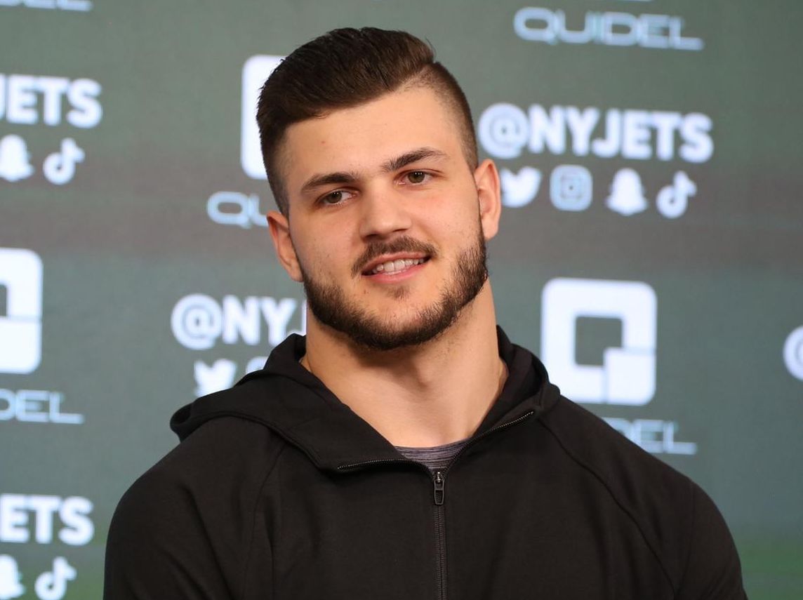 Jeremy Ruckert ready to work this offseason after 'rough' rookie year with  Jets - Newsday