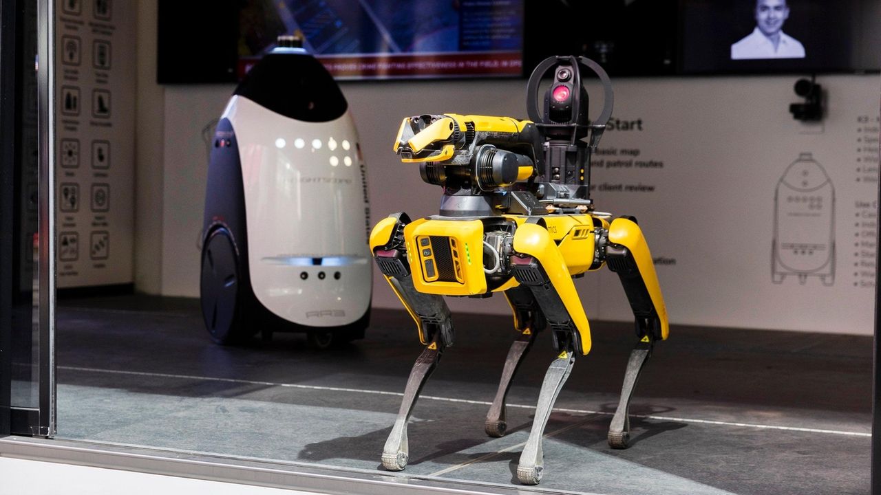 NYPD unveils new technology to drive down crime Digidog, robots and
