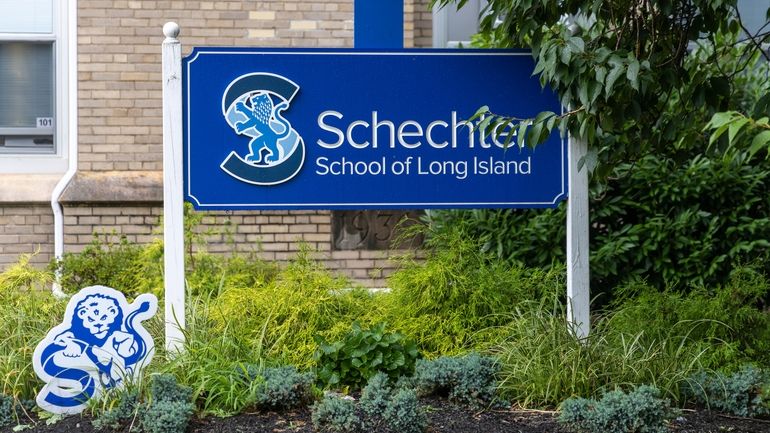 Schechter School of Long Island on Monday in Williston Park.