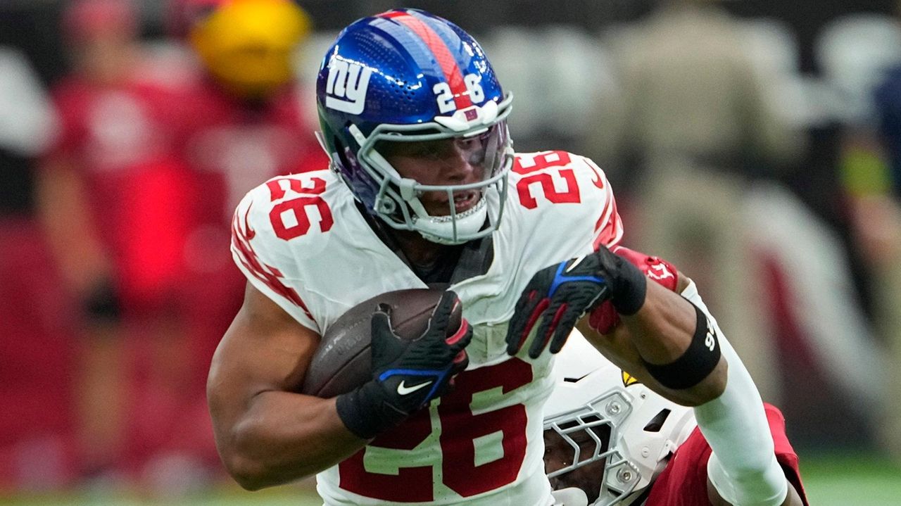 Giants RB Saquon Barkley 'day-to-day' at start of Seahawks week