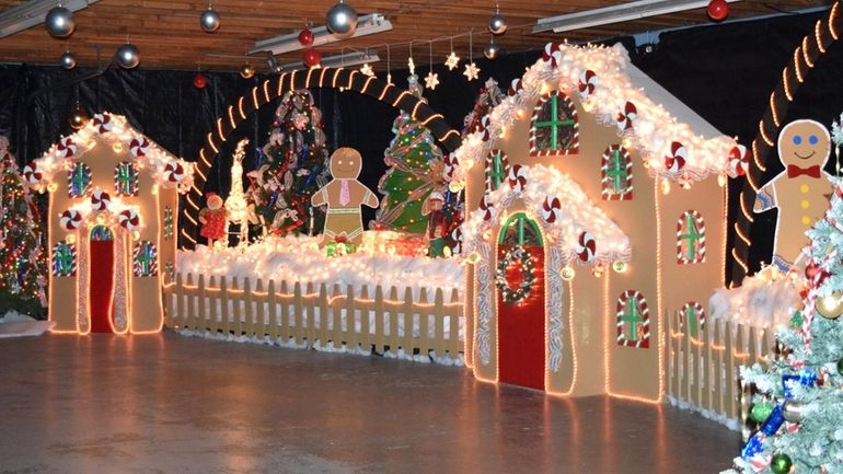 A scene from the Holiday Spectacular at the Holtsville Park,...