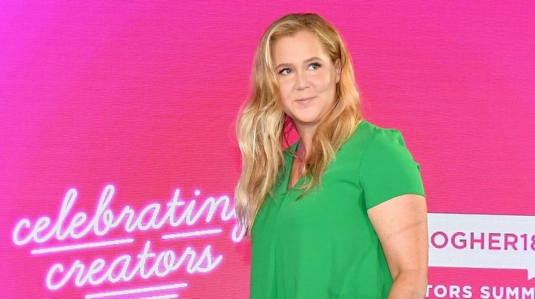 Amy Schumer attends the #BlogHer18 Creators Summit at Manhattan's Pier...