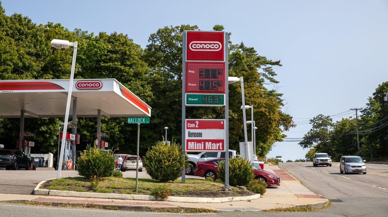 Gas prices fall daily for 3 months after hitting 5 a gallon Newsday