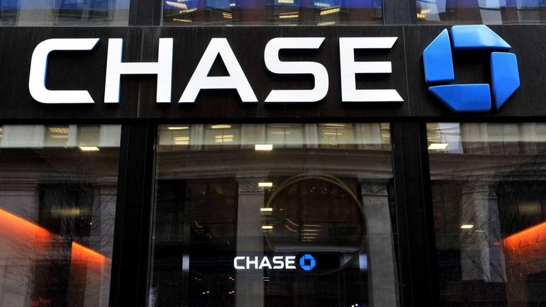 A branch of JPMorgan Chase bank in Manhattan. JPMorgan was...