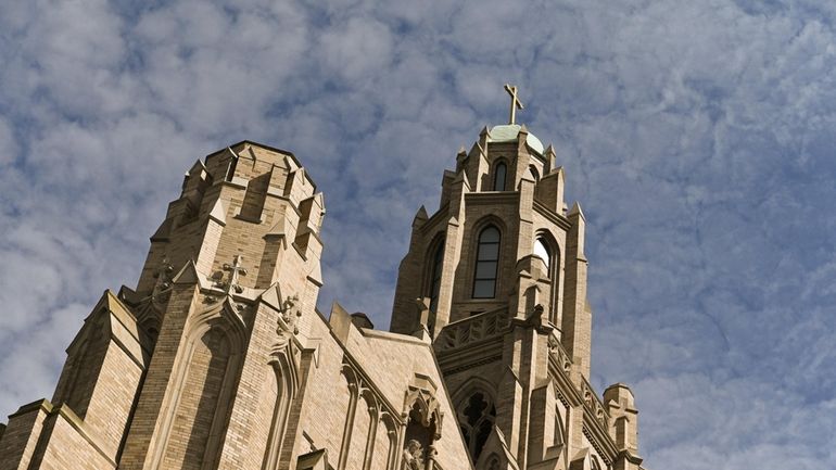 St. Agnes Roman Catholic Cathedral in Rockville Centre in 2020.