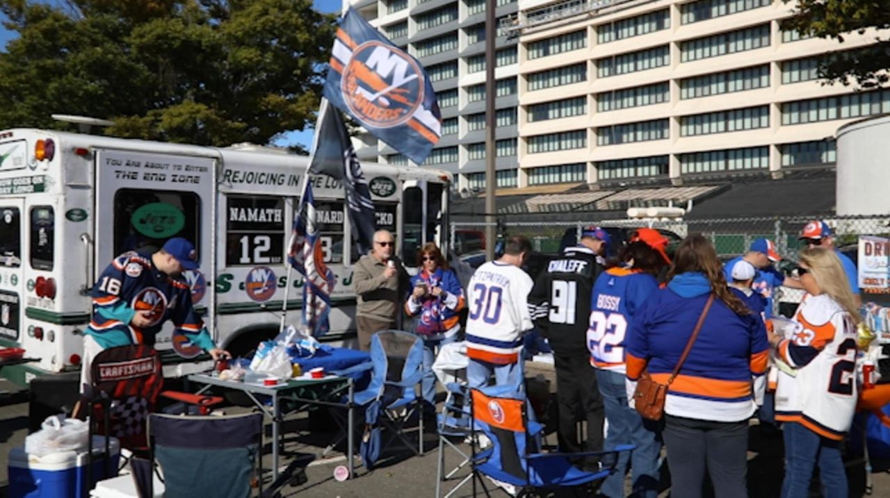 Islanders fans love tailgating at the Nassau Coliseum Newsday