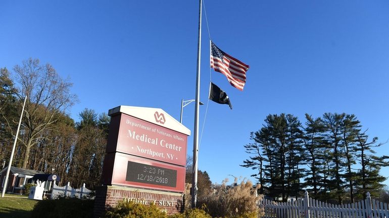 The Northport VA Medical Center, seen on Tuesday.