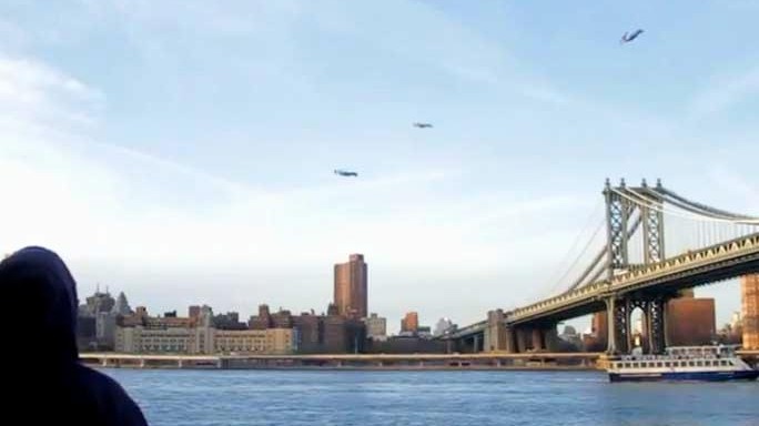 Watch it: Flying people? - Newsday