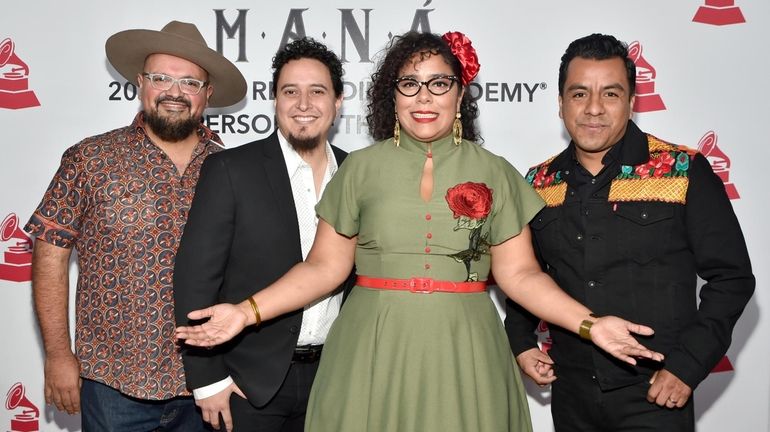 Latin group La Santa Cecilia is creating the music for...