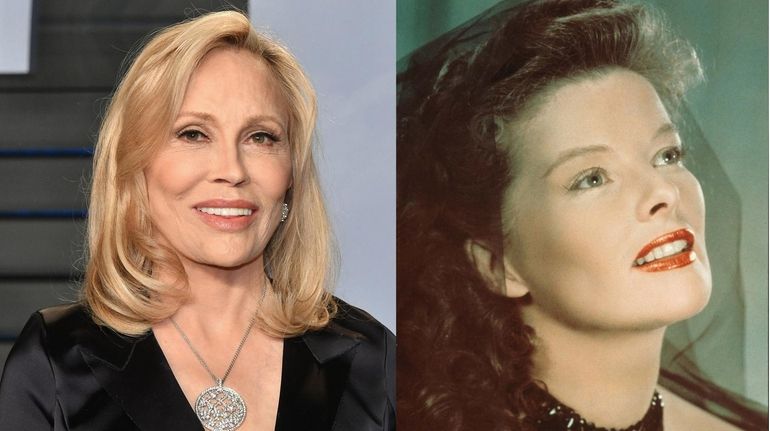 Faye Dunaway, left, will star as Katharine Hepburn in the Broadway...