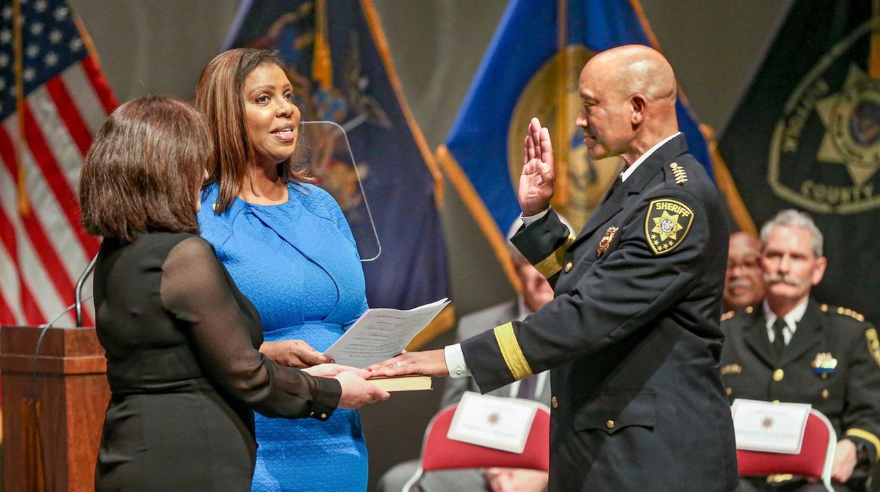 Suffolk Sheriff Errol Toulon Jr. sworn in to a second term Newsday
