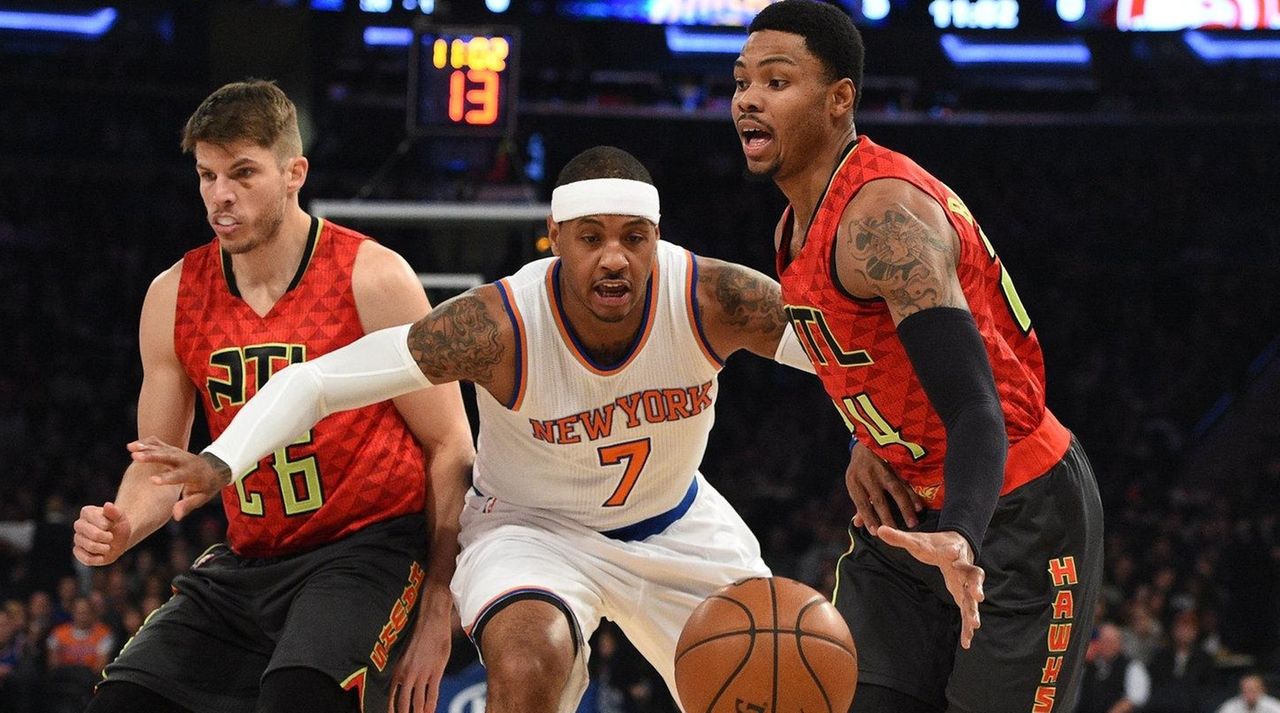 Carmelo Anthony happy to let Knicks teammates step up Newsday