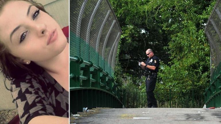 Police said the body of Lauren Daverin, 18, was discovered...