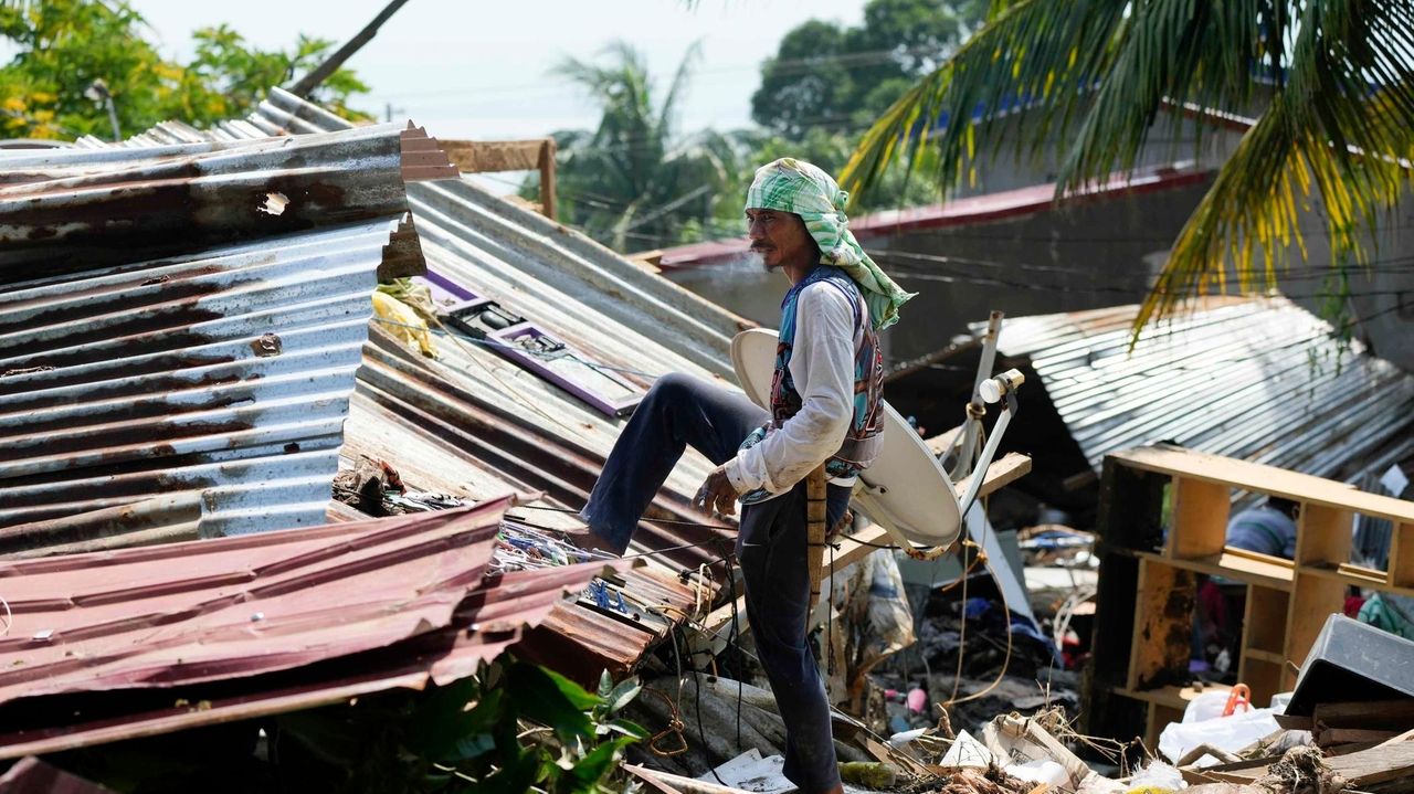 A powerful typhoon nears the Philippines, with many shelters still