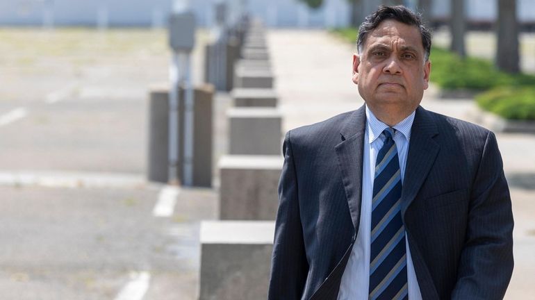 Harendra Singh appears at his sentencing at the Alfonse D’Amato...