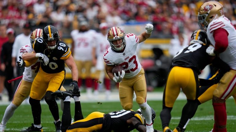 Purdy throws 2 TDs in return from elbow surgery; 49ers drill Steelers 30-7  in season opener – NewsNation